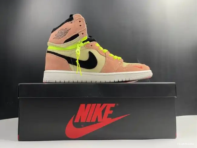 Jordan 1 Air Switch High CW6576-800 Peach 0429